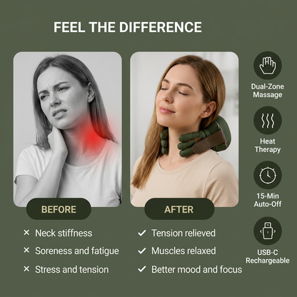 TwistFlow Relief — 4D Neck & Shoulder Massager