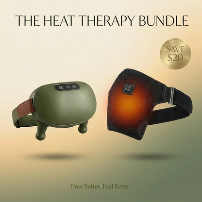 Deep Relief Bundle — Massager + Heated Shoulder Wrap