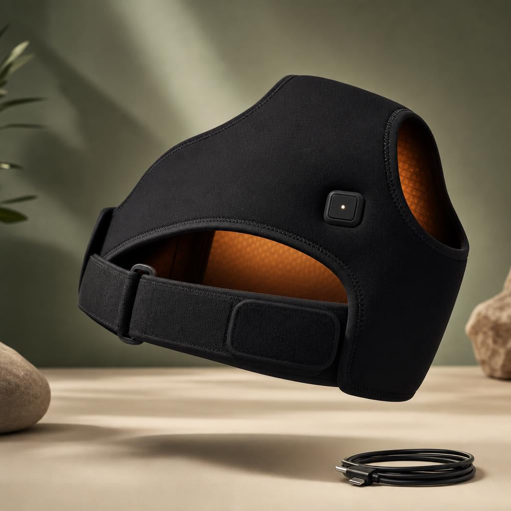 Deep Relief Bundle — Massager + Heated Shoulder Wrap